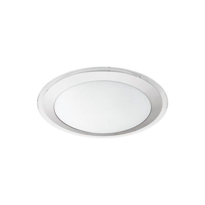 Witte plafondlamp kunststof, Marieke, 22W, 3000K LED