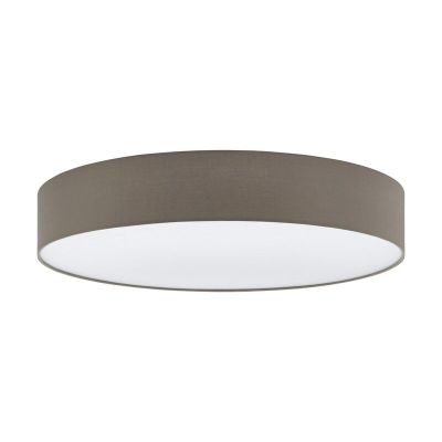 Taupe moderne plafondlamp metaal, Abano