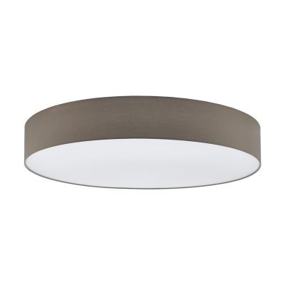 Taupe moderne plafondlamp metaal, Abano