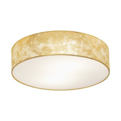 Stalen plafondlamp Megan beige