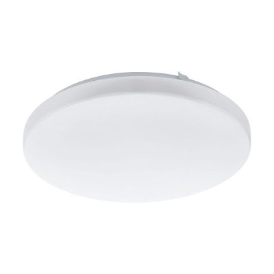 Witte plafonniere Eloise, staal, 17w 3000K (warm wit) LED