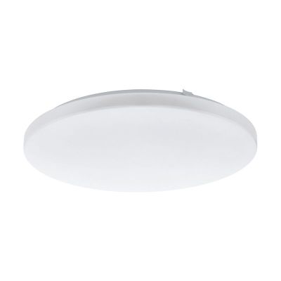 Witte plafonniere Eloise, staal, 33w 3000K (warm wit) LED