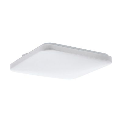 Witte plafonniere Eloise, staal, 17w 3000K (warm wit) LED