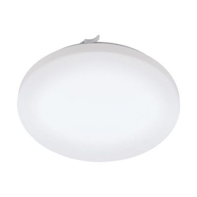 Witte plafondlamp kunststof, Eloise, 14,6W, 3000K LED, IP44