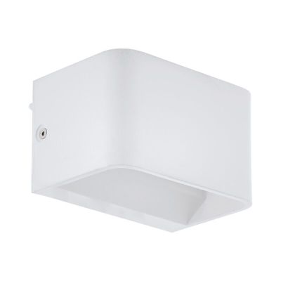 Witte wandlamp Tjalle, aluminium, 6w 3000K (warm wit) LED