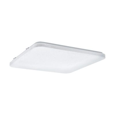 Witte plafonniere Eloise, staal, 50w 3000K (warm wit) LED