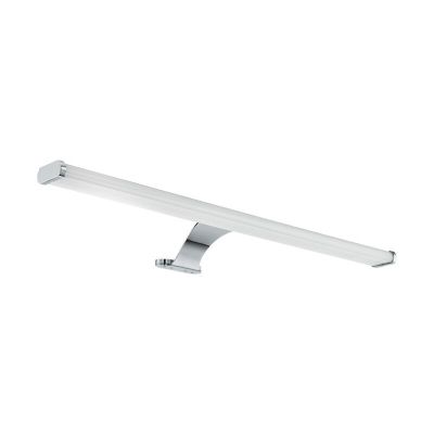 Chromen spiegelverlichting Yvanka, staal, 10w 3000K (warm wit) LED