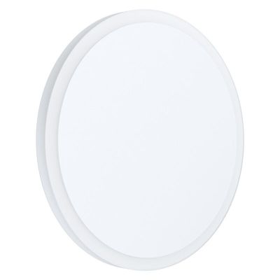 Witte plafonnière staal, Evalien, 8W, 3000K LED