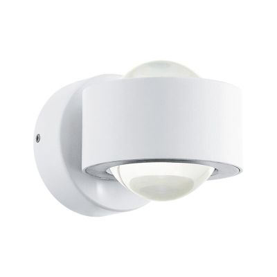 Witte moderne buitenlamp aluminium, Lyn, 2W, 3000K LED, IP44