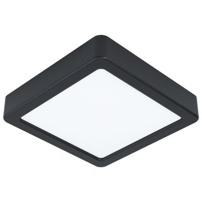 Zwarte plafondlamp Pascale, staal, 10w 4000K (wit) LED