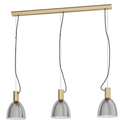 Bronzen moderne hanglamp glas, Driek