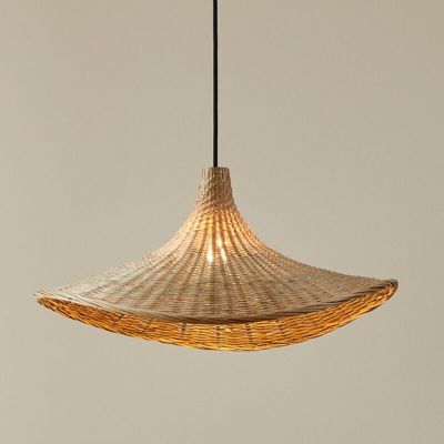 Rotan hanglamp bruin, Jettie