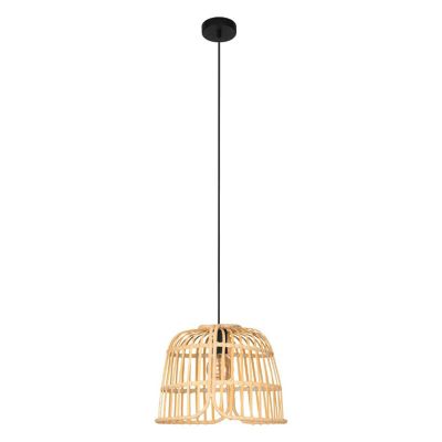 Rotan hanglamp bruin, Sicco