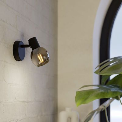 Koperen moderne wandspot glas, Castellazo