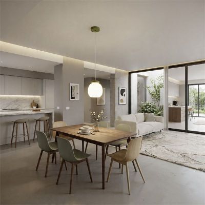 Witte retro hanglamp glas, Berardelli