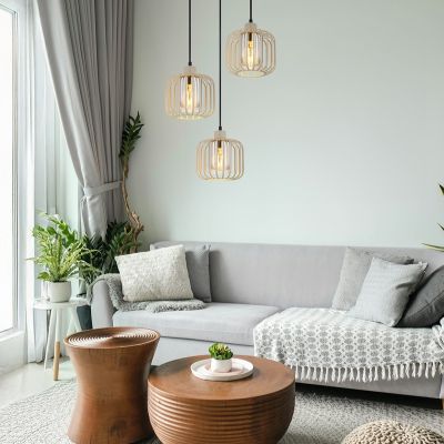 Bruine industriële hanglamp metaal, Abubakar