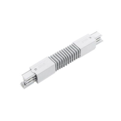 Wit flexibel hoekstuk, 3-fase