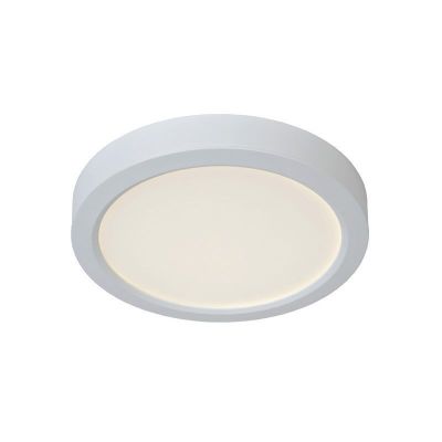 Witte plafonnière modern, Tendo, 18W, 3000K LED