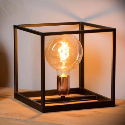 Moderne tafellamp Arthur, Zwart