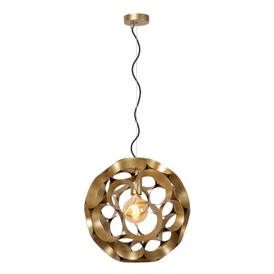 Gouden hanglamp modern, Hannelore