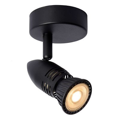 Zwarte plafondspot modern, Caro