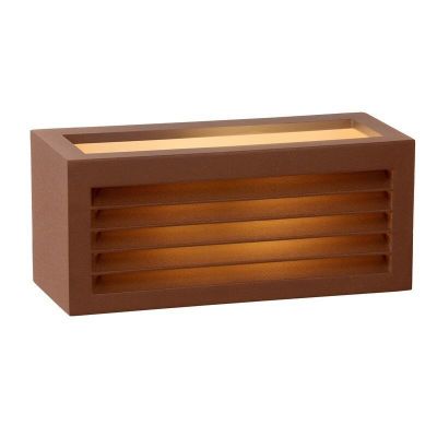 Dimo buiten wandlamp, roestbruin