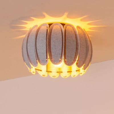 Grijze plafonnière modern, Spencer