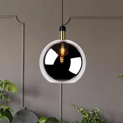 Vintage hanglamp Julius, Glas