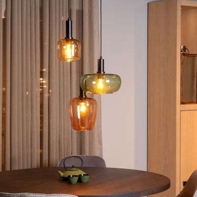 Veelkleurige hanglamp retro, Ilona