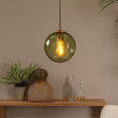 Groene hanglamp retro, Monsaraz