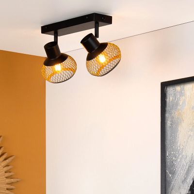 Gouden plafondspot modern, Lucas
