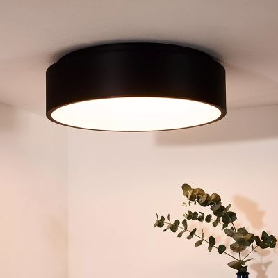 Zwarte plafonnière modern, Talowe, 30W, 3000K LED
