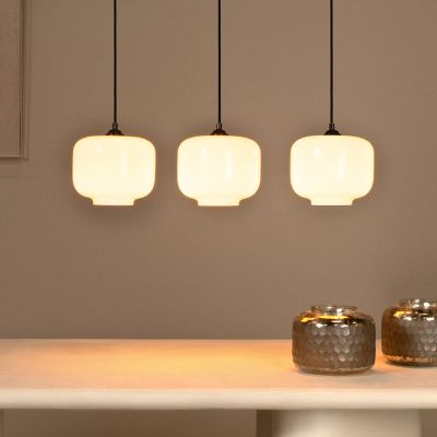 Witte hanglamp retro, Medine