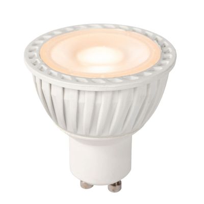 Witte GU10 LED lamp, 5 Watt, Dimbaar