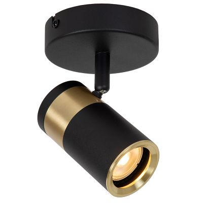 Zwarte wandspot modern, Gorik