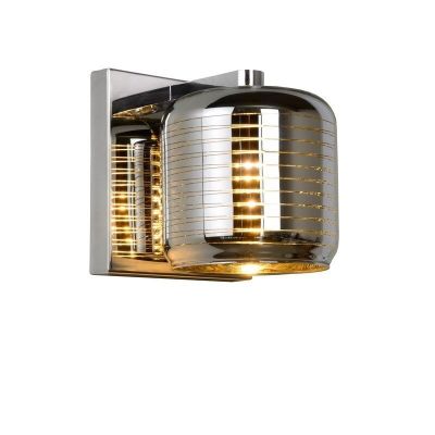 Moderne wandlamp Eryn, Chroom en Goud
