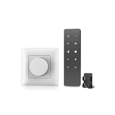 1-10V LED paneel dimmer Eldor met afstandbediening, Max. 1A / 240 Watt