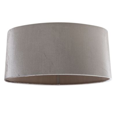 40 cm ovale velours grijze lampenkap, Rody