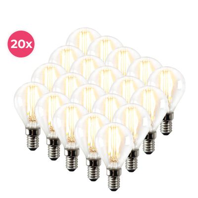 20-pack dimbare Sorna E14 LED lamp, 2700k, 3,5w