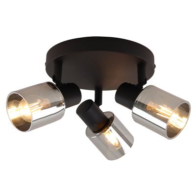 Moderne plafondspot grijs, Aimy