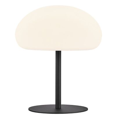 Witte buiten tafellamp modern, Sponge, 6,8W, 2700K LED, IP65, 3-staps dimbaar