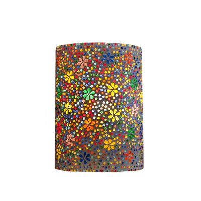 Veelkleurige oosterse wandlamp mozaïek, Mahdia