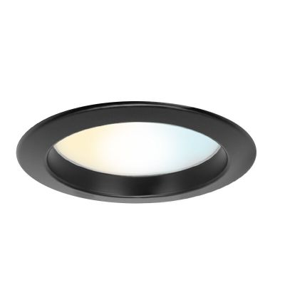 Zwarte downlight aluminium, Otmar, 15W, white switch LED, IP22