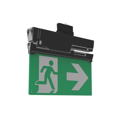 Zwarte 3-fase noodverlichting, Toke, Pro