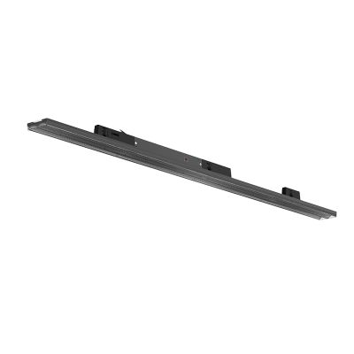 Zwart 3-fase railarmatuur Tora, 27W/32W/37W/42W, white switch, 120 cm, Pro