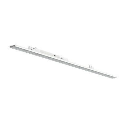 Wit 3-fase railarmatuur Tora, 40W/45W/50W/55W, white switch, 150 cm, Pro