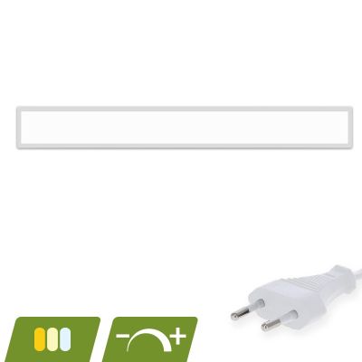 LED paneel 15x120 - 30W - white switch - UGR<19 - dimbaar - back-lit