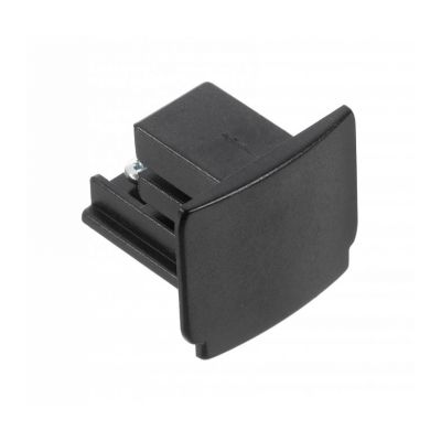 Eindkap voor 3-fase railverlichting, zwart, Pro