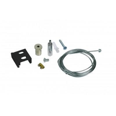 Pendelset voor 3-fase railverlichting, 1,5 meter, zwart, Pro