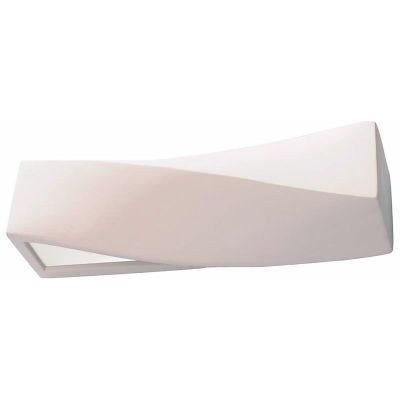 Moderne up down wandlamp Annick, wit, keramiek